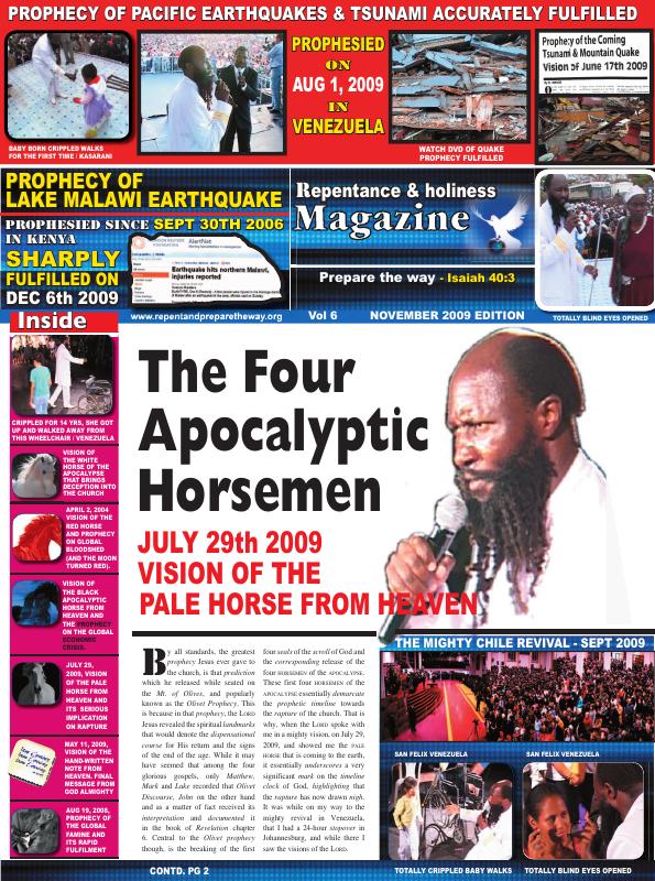 6. THE FOUR APOCALYPTIC HORSEMEN